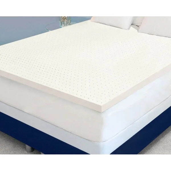 Dream Form Plus Ventilated 3-inch 4-pound High Density Queen/ King -size Memory Foam Mattress Topper