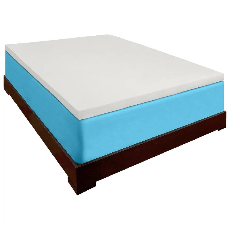 DreamDNA 3-inch 4-pound Density Memory Foam Mattress Topper