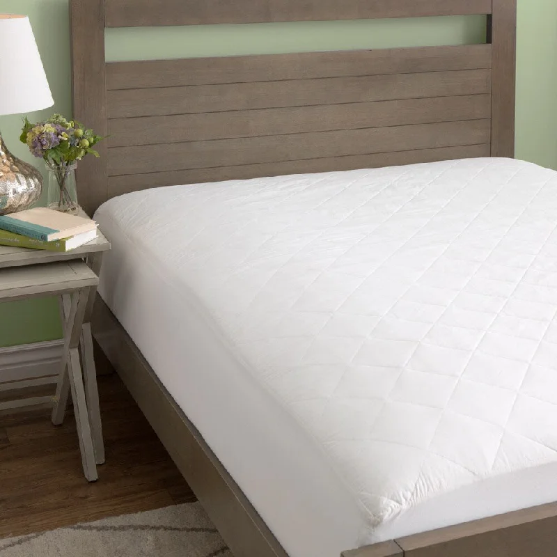 European Heritage 100-Percent Cotton Mattress Pad (Standard or Extra Deep Fit)