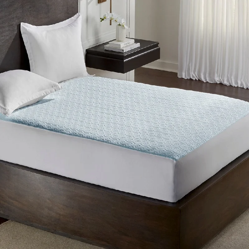 Hydrologie Cooling Waterproof Mattress Pad - Blue