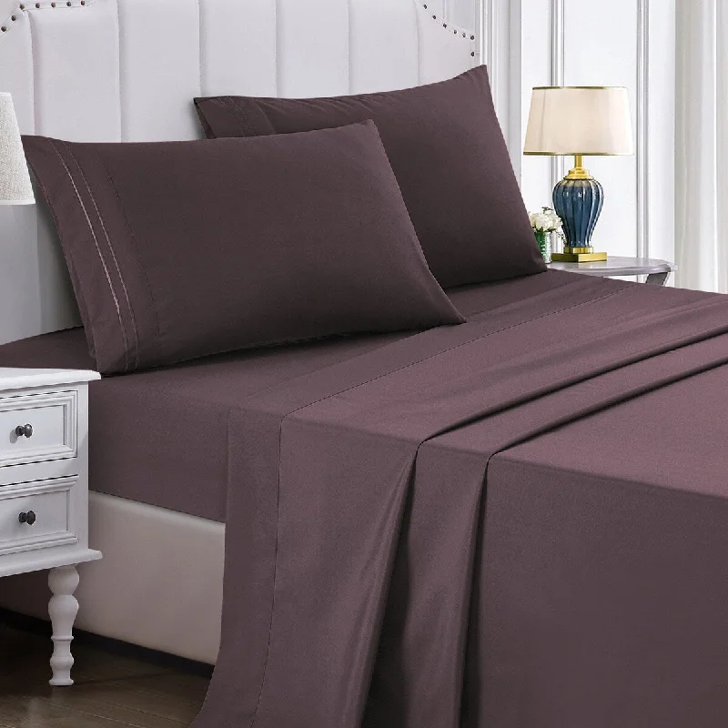 JCrown 3-4 piece sheet set- Multiple color