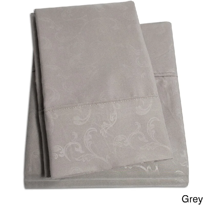 Luxury Embossed Flower 4-piece Sheet Set