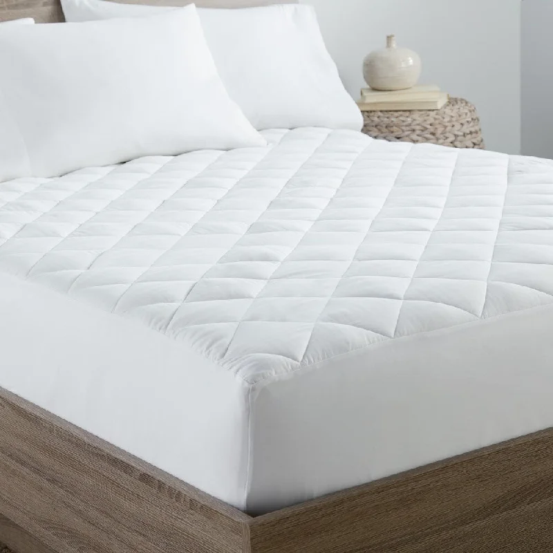 Porch & Den Breda White Eco-friendly Mattress Pad