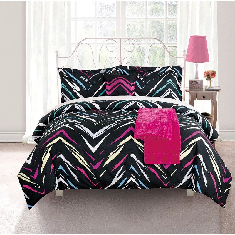 Rainbow Arrow by Artistic Linen 5-piece Luxurious Comforter Set