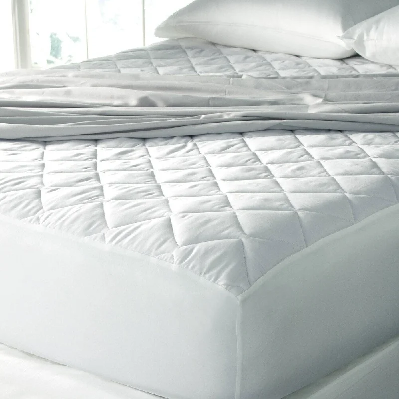 Sealy Posturepedic 300 Thread Count Every Solution Mattress Pad Plus Allergy Protection - White