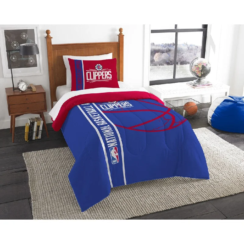 The Northwest Company NBA 862 Clippers Twin Printed Comforter Set