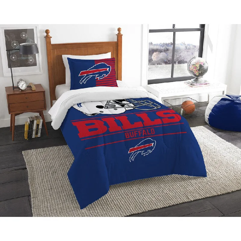 The Northwest Company NFL Buffalo Bills Draft Twin 2-piece Comforter Set