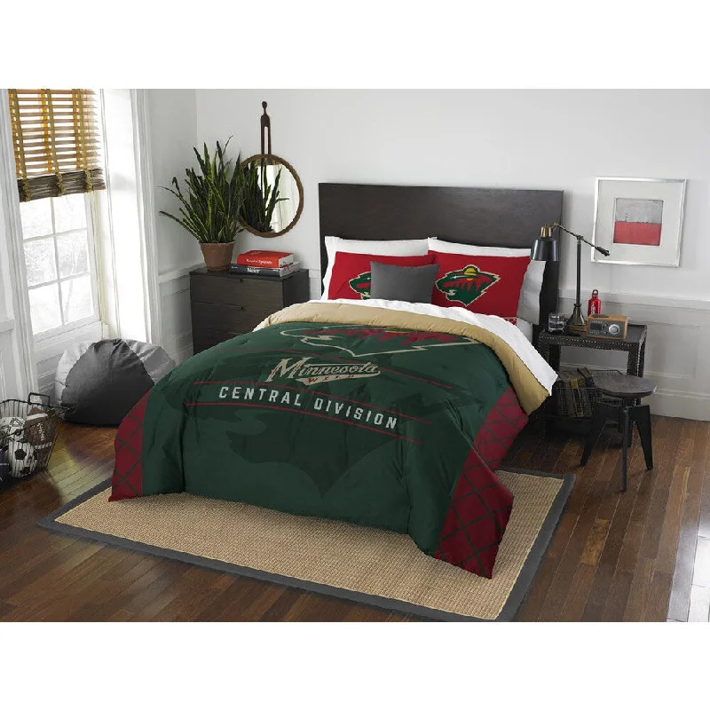 The Northwest Company NHL 849 Wild Draft Full/Queen Comforter Set