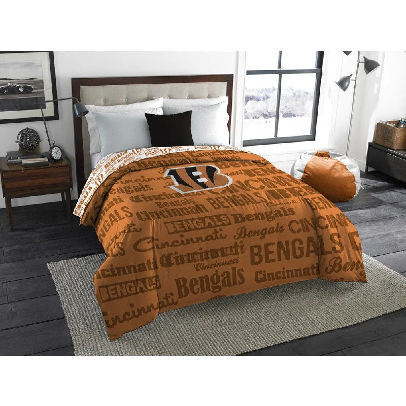 The Northwest Company Official NFL Cincinnati Bengals Anthem Full Comforter