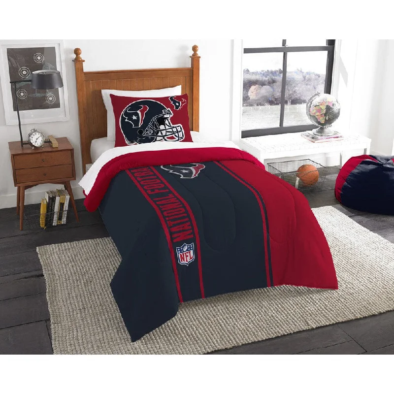 The Northwest Company Official NFL Houston Texans Twin Applique 2-piece Comforter Set