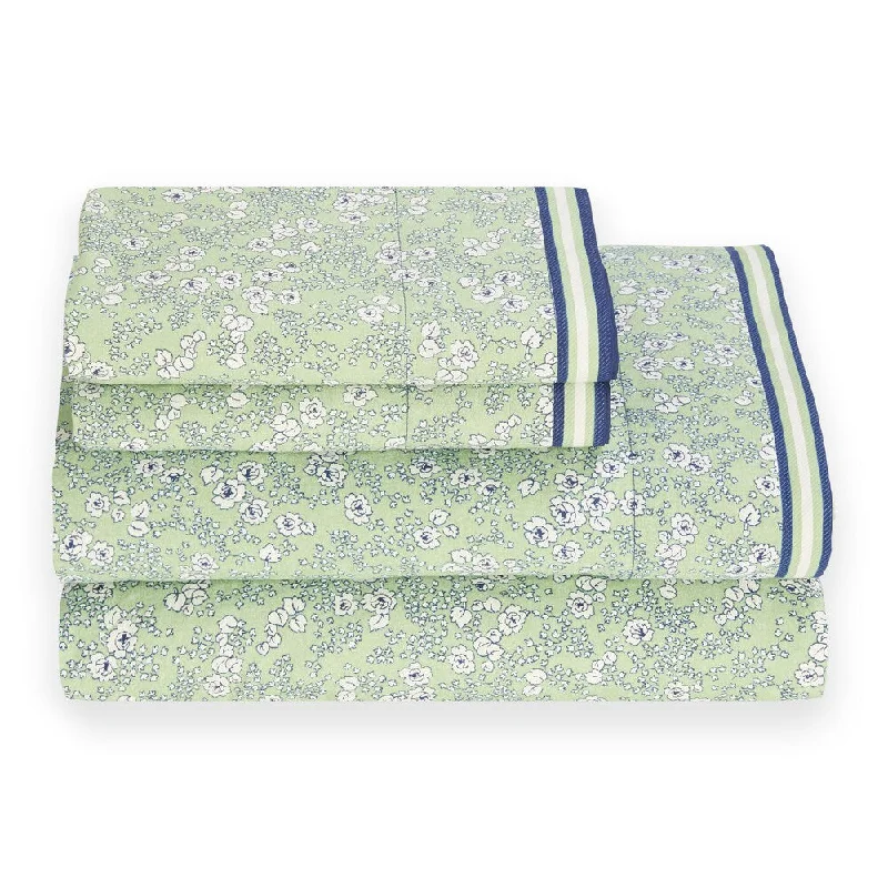 Tommy Hilfiger Vineyard Peapod Green Sheet Set